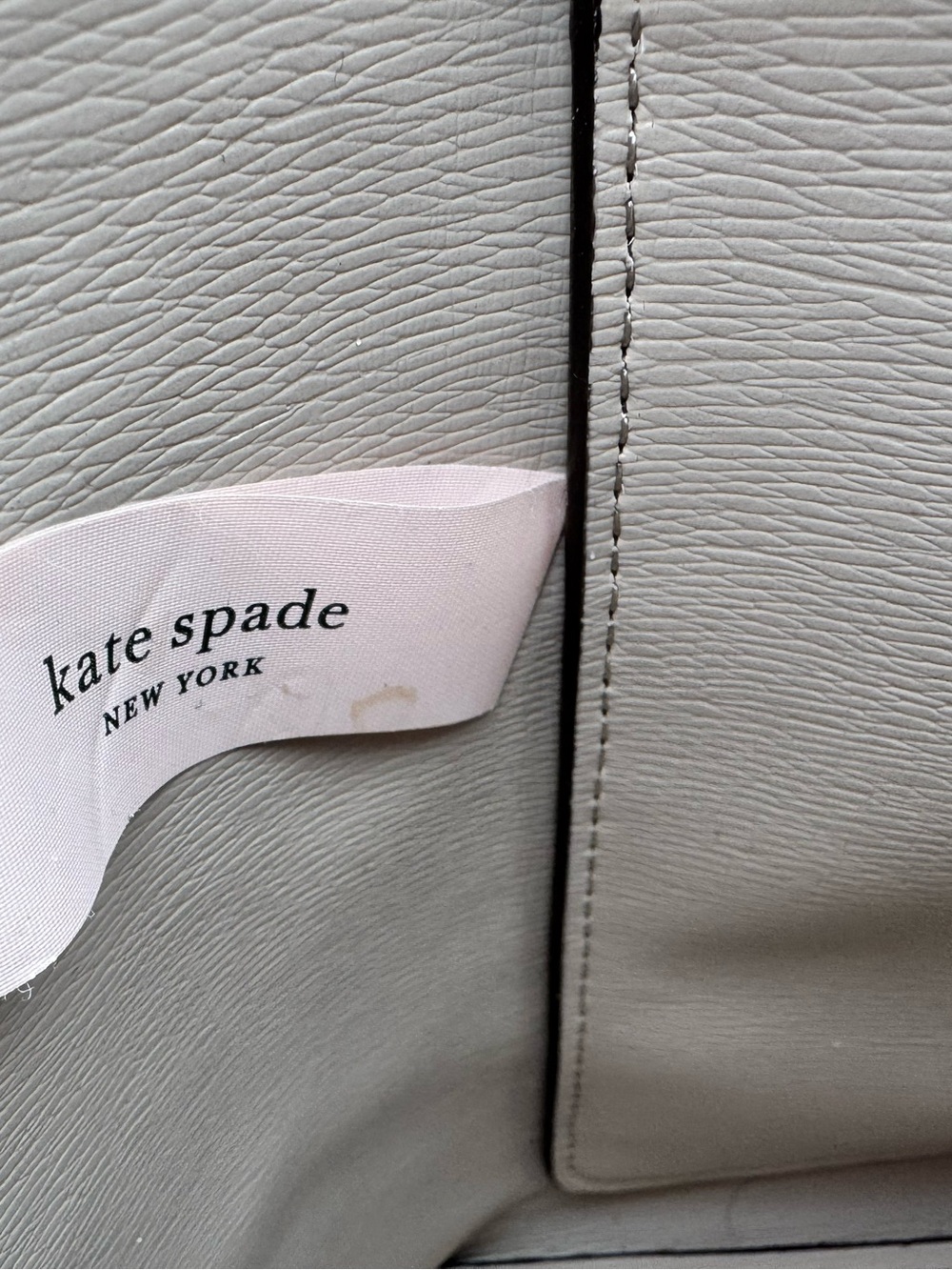 Kate Spade New York Blue Pebbled Leather Zip Tote Shoulder Bag - Picture 16 of 16